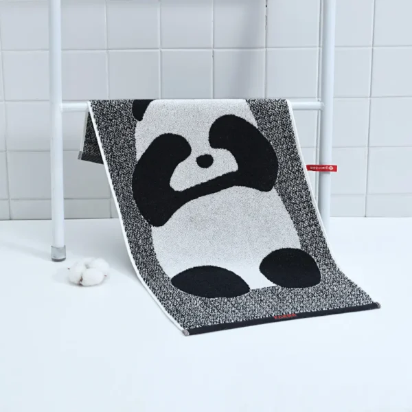 WPCTTW000176 Various Panda Series Cute Absorbent Face Cotton Towel