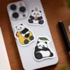 WPDCSK000272-0275-03 Various Styles Cartoon Panda Pattern Decorative Sticker Set