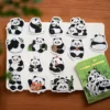 WPDCSK000272 Various Styles Cartoon Panda Pattern Decorative Sticker Set