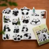 WPDCSK000275 Various Styles Cartoon Panda Pattern Decorative Sticker Set