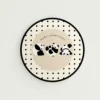 WPLSCS000305 Vintage Design Panda Placemat Absorbent Coaster Table Mat