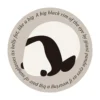 WPLSCS000309 Vintage Minimalist Cute Panda Heat-Resistant Coaster Table Mat