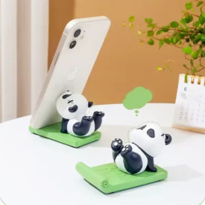 Yoga Panda Phone Stand Creative Home Decor Phone Holder