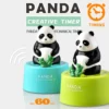 WPHHCL000287-0288-01 Cartoon Giant Panda Timer Creative Mechanical Time Reminder