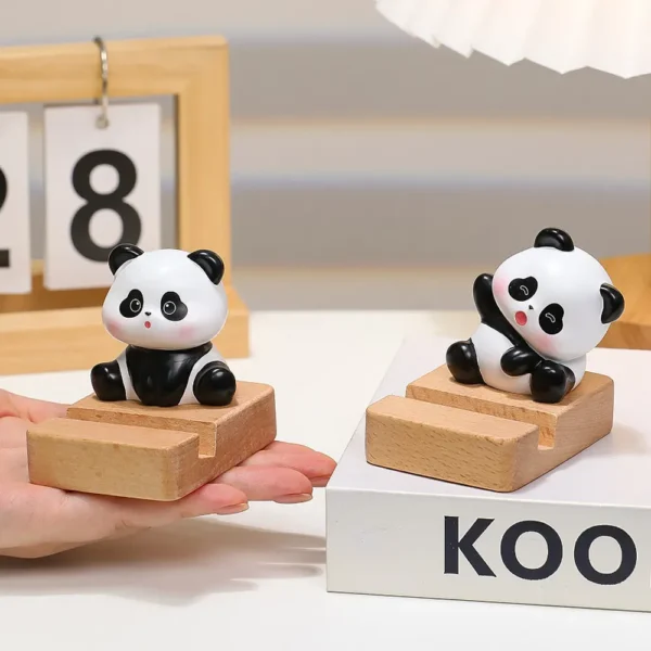 WPASWB000315-0318-02 Cartoon Panda Phone Stand Desk Decor Ornament mall Gift