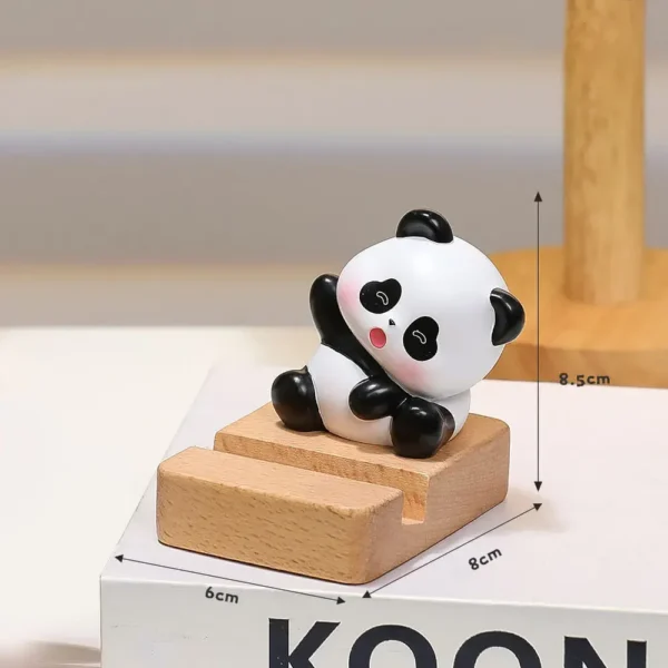 WPASWB000316 Cartoon Panda Phone Stand Desk Decor Ornament mall Gift