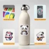 WPDCSK000286-03 Cartoon Panda Waterproof Sticker 50 Pieces Set Laptop Journal