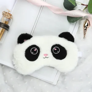 Cute Cartoon Panda Eye Mask Light-Blocking Sleep Mask for Naps