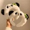 WPDCHA000292-0294-01 Cute Cartoon Panda Plush Headband Creative Hair Accessory