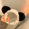 WPDCHA000293 Cute Cartoon Panda Plush Headband Creative Hair Accessory
