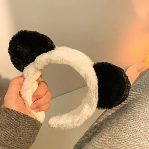 WPDCHA000293 Cute Cartoon Panda Plush Headband Creative Hair Accessory