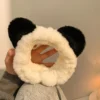 WPDCHA000294 Cute Cartoon Panda Plush Headband Creative Hair Accessory