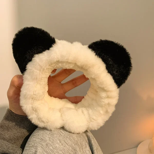 WPDCHA000294 Cute Cartoon Panda Plush Headband Creative Hair Accessory