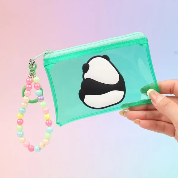 WPBGWC000227 Cute Cartoon Panda Trendy Coin Purse Card Holder Mini Bag