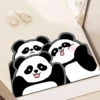 WPHHCR000297-0300-02 Cute Panda Bathroom Rug Quick-Dry Absorbent Non-Slip Bath Mat
