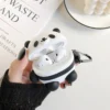 Giant Panda Shaped Soft Silicone Apple AirPods Protective Case