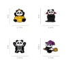 WPDCFM000288-0291-02 Halloween Panda Gift Badge Backpack Decor Fun Brooch Pin