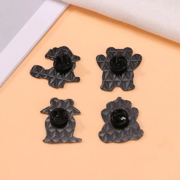WPDCFM000288-0291-03 Halloween Panda Gift Badge Backpack Decor Fun Brooch Pin