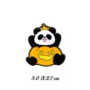 WPDCFM000288 Halloween Panda Gift Badge Backpack Decor Fun Brooch Pin