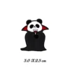 WPDCFM000289 Halloween Panda Gift Badge Backpack Decor Fun Brooch Pin