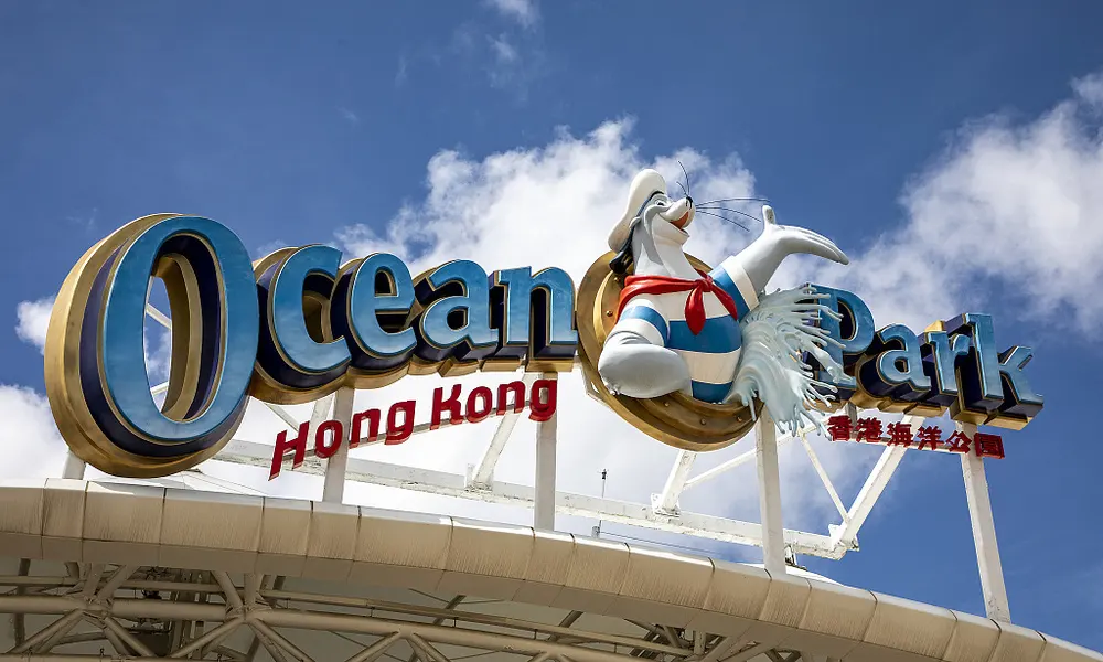Ocean Park Hong Kong panda