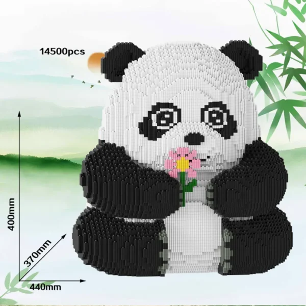 Large Panda Hua Hua Building Blocks 3D Puzzle Educational Toy