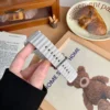 Laser-Engraved Panda Pattern Silicone Apple Watch Band