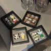Multi-style Cute Panda Fridge Magnet Cultural Souvenir Gift Set