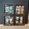 Multi-style Cute Panda Fridge Magnet Cultural Souvenir Gift Set