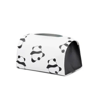 WPHHTB000284 Original Cute Panda Tissue Box Cover Vintage Storage Bag