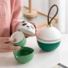 Panda and Dragon Boat Festival Travel Tea Set Chinese Style Gift