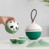 Panda and Dragon Boat Festival Travel Tea Set Chinese Style Gift