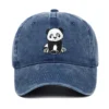 Panda Embroidery Baseball Cap Snapback Casual Sun Hat