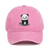 Panda Embroidery Baseball Cap Snapback Casual Sun Hat