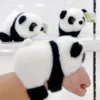 WPDTPT000186-03 Plush Panda Toy Bracelet Adorable Wristband Plush Doll Toy