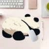 WPASMP001172-03 Stretching Panda Cute Mouse Pad Non-Slip Desk Mat