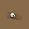 WPCTHABR0737 Sweet Cute Panda Beret for Women Fashionable Versatile Hat Coffee