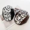 WPCTHABR0732-0733-01 Vintage Patchwork Panda Design Beret Street Fashion Hat
